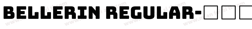 Bellerin Regular字体转换